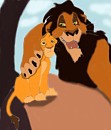 Scar and Simba Doodle 2 (colored version)