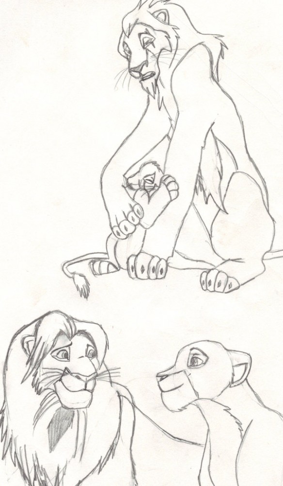 Lion King doodles