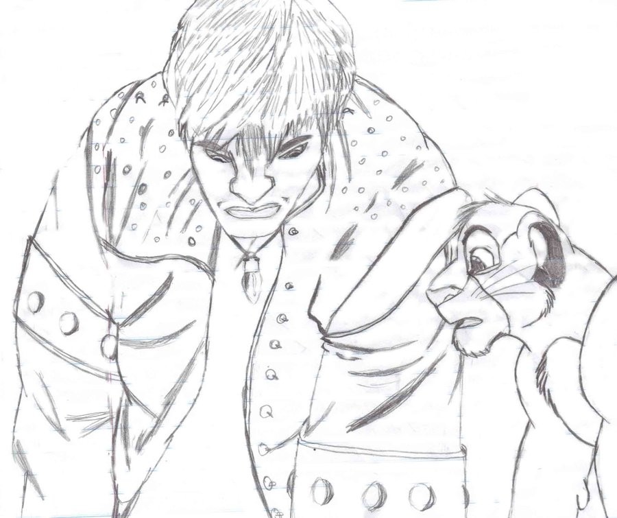 Arthur and Simba Doodle