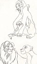 Lion King doodles