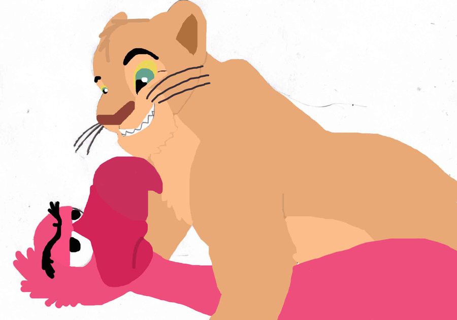 Mheetu Pounces a Flamingo Rp Scene