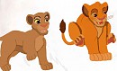 Simba and Kula Racing Colored