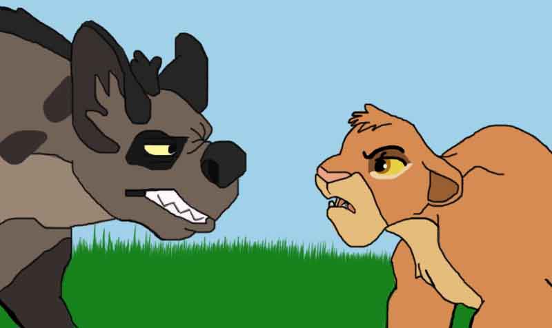Tama vs Hyena Colored
