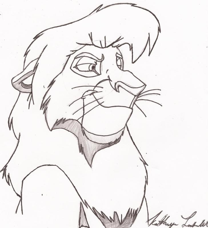 Kovu Sketch Commission