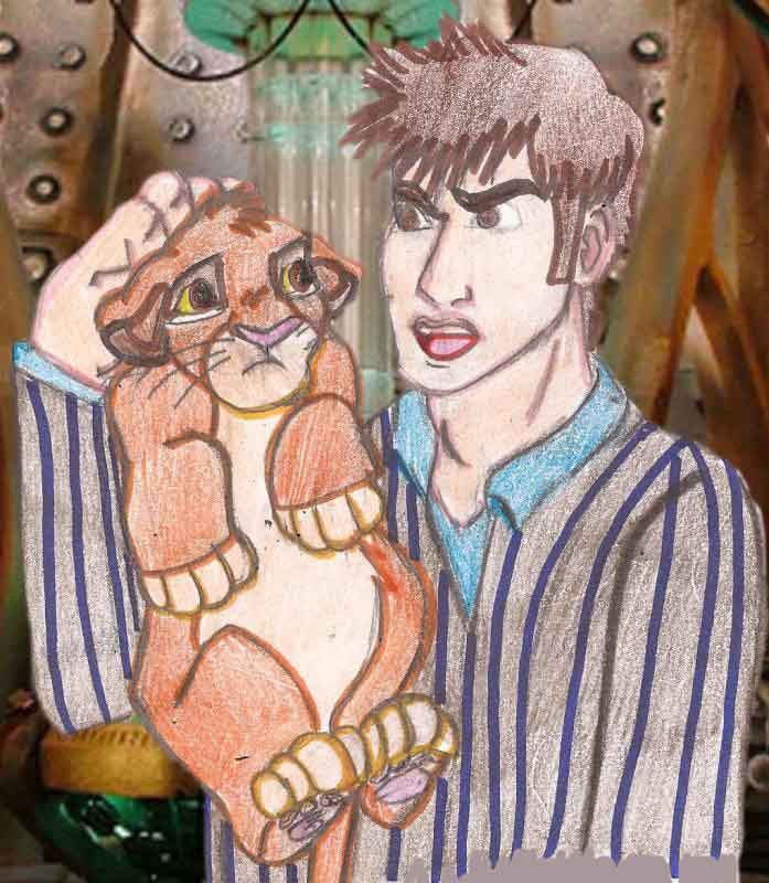 Lion King and Doctor Who Cross-over pic