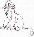 simba i doodled at work