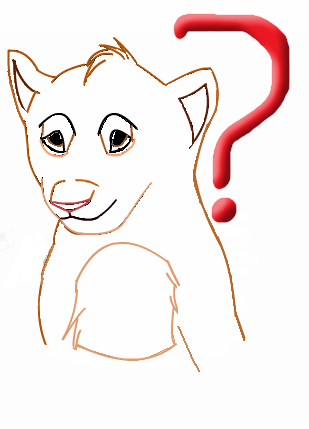 First time drawing Cub Simba on PC