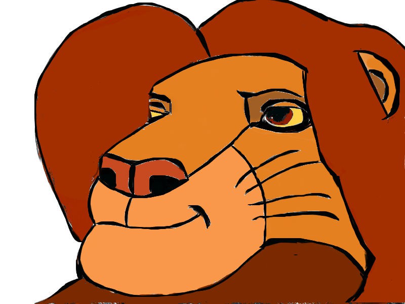King Simba Remake Added Colour