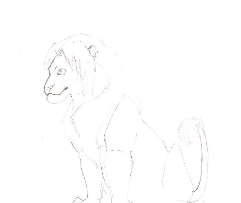 Simba Sketch