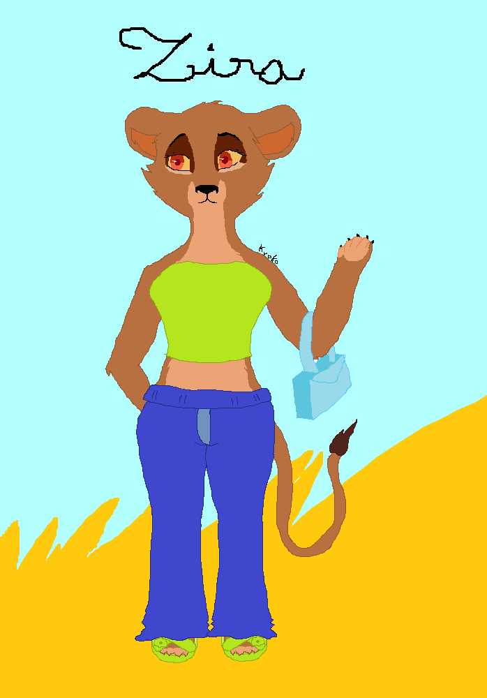 Version anthromorphe de Zira