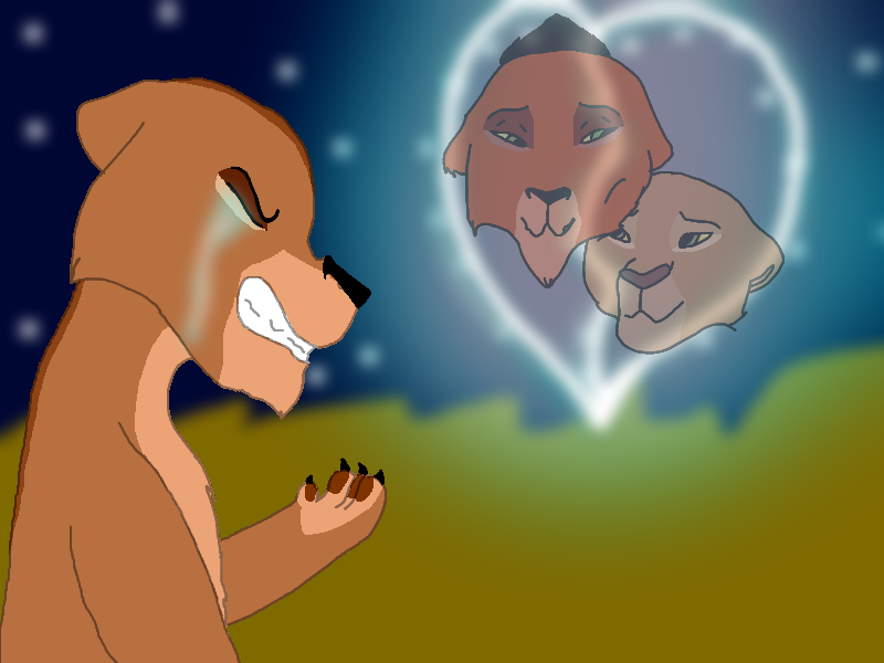 Le coeur brisé...