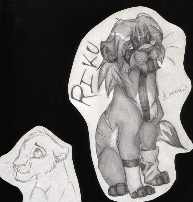 Riku and Simba