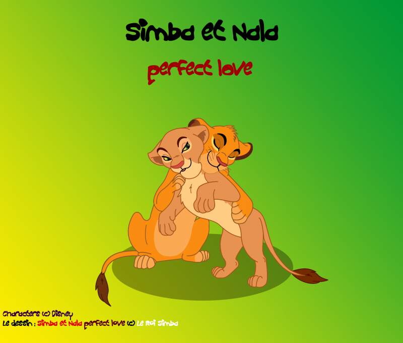 Nala et Simba l