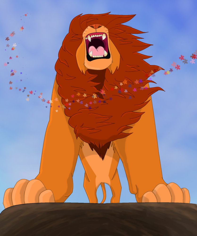 Simba Roar Perspective