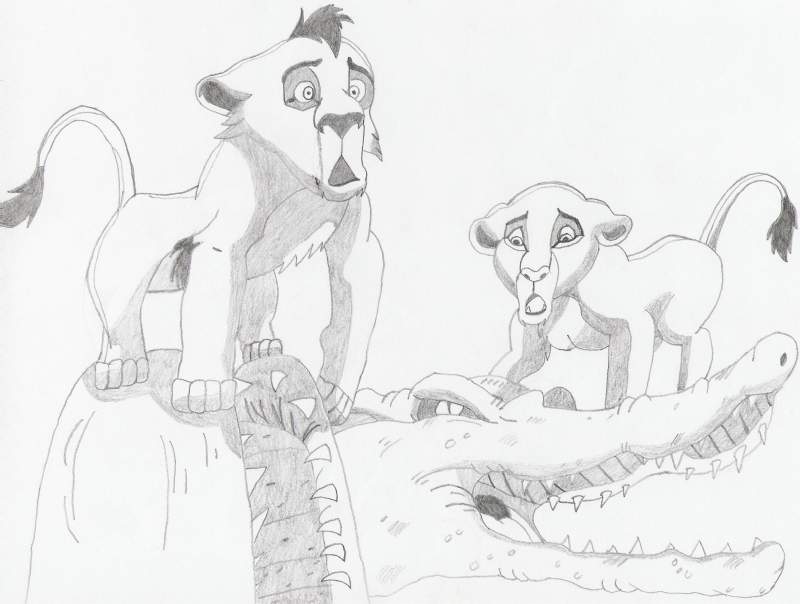 Kovu et Kiara