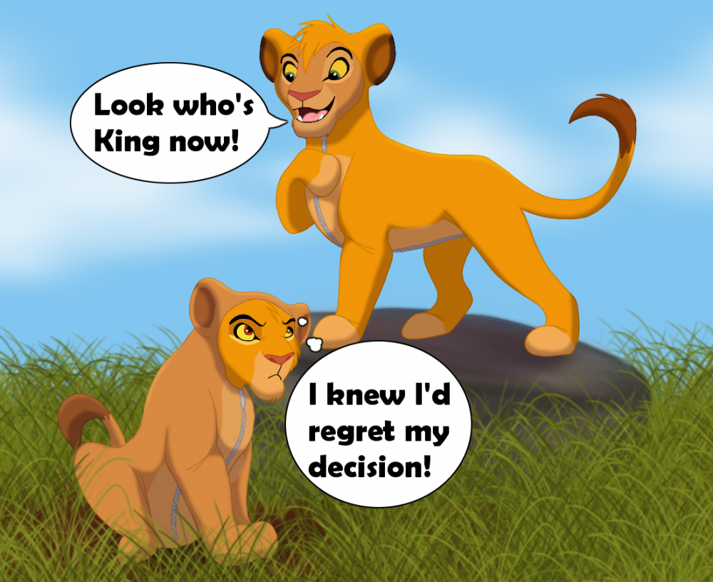 Simba and Nala Cosplay