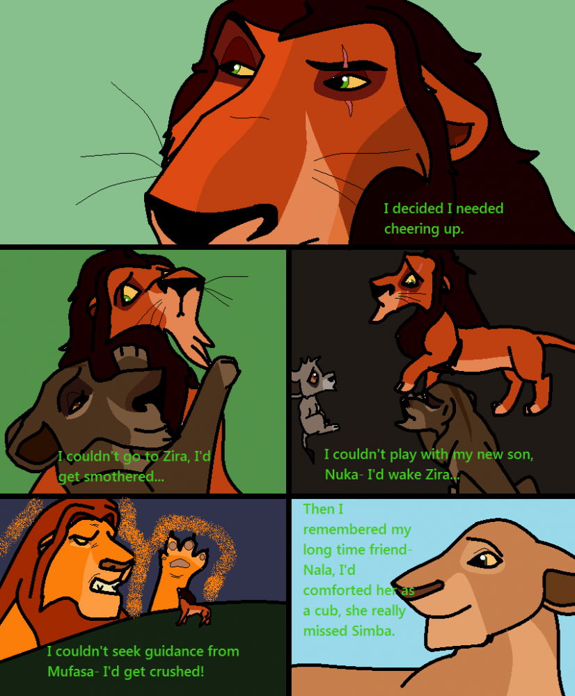 Shadows of guilt: comic page 4