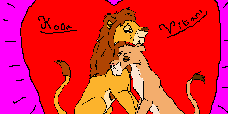 Vitani and Kopa <3