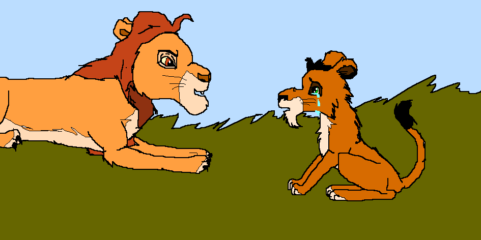 Muffy teasing Taka.