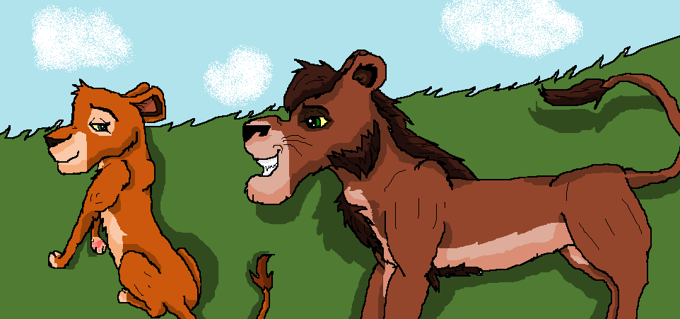 Kovu and Latila!