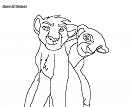 Lineart to lions