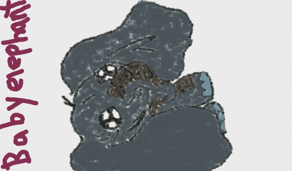 Mtoto as a baby