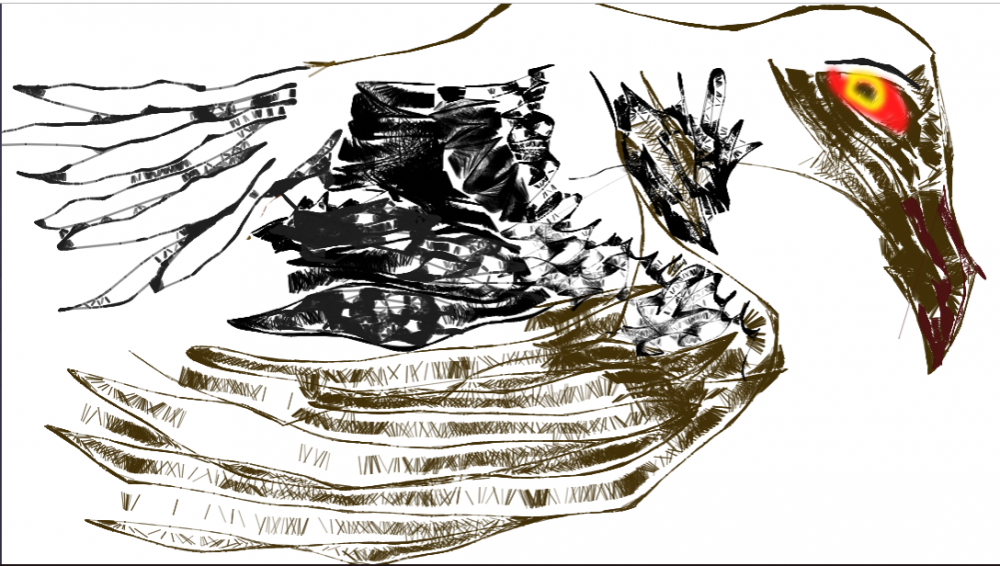 Spooky bird