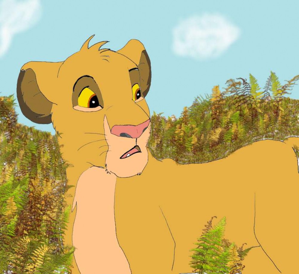 simba s'enfuit