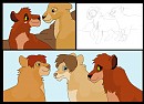 Scars cubhood - WIP Comic page 1