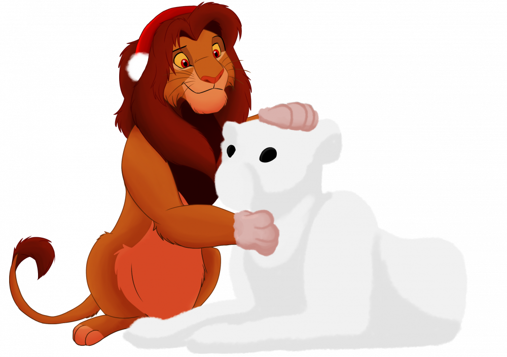 La sculpture de Simba