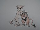Dessin Scar et Zira