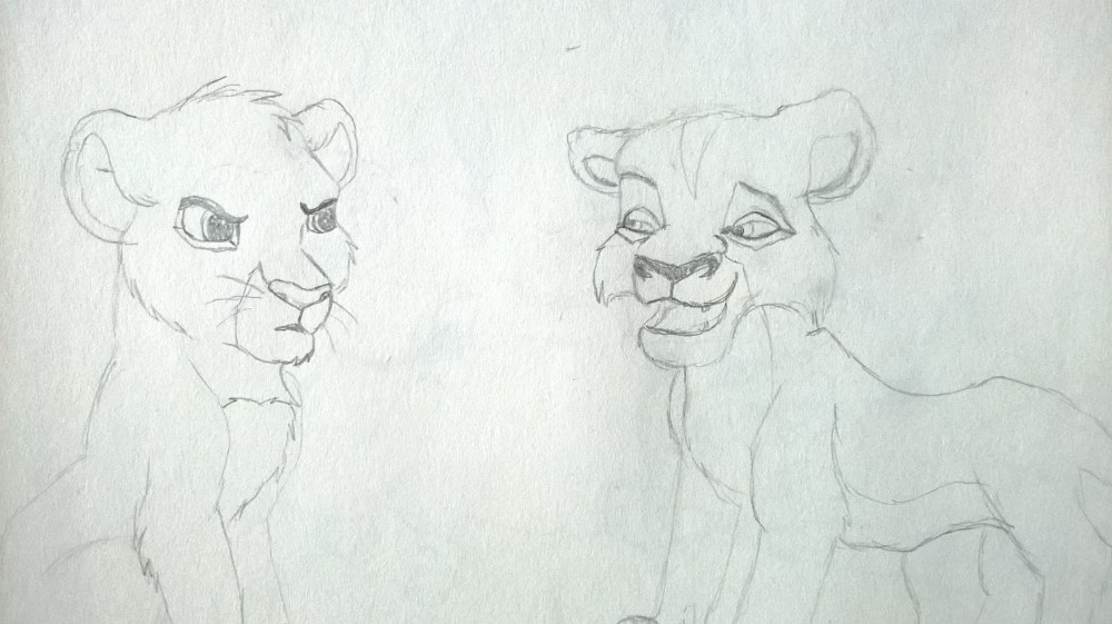 Gender swap : Kiara and Kovu 