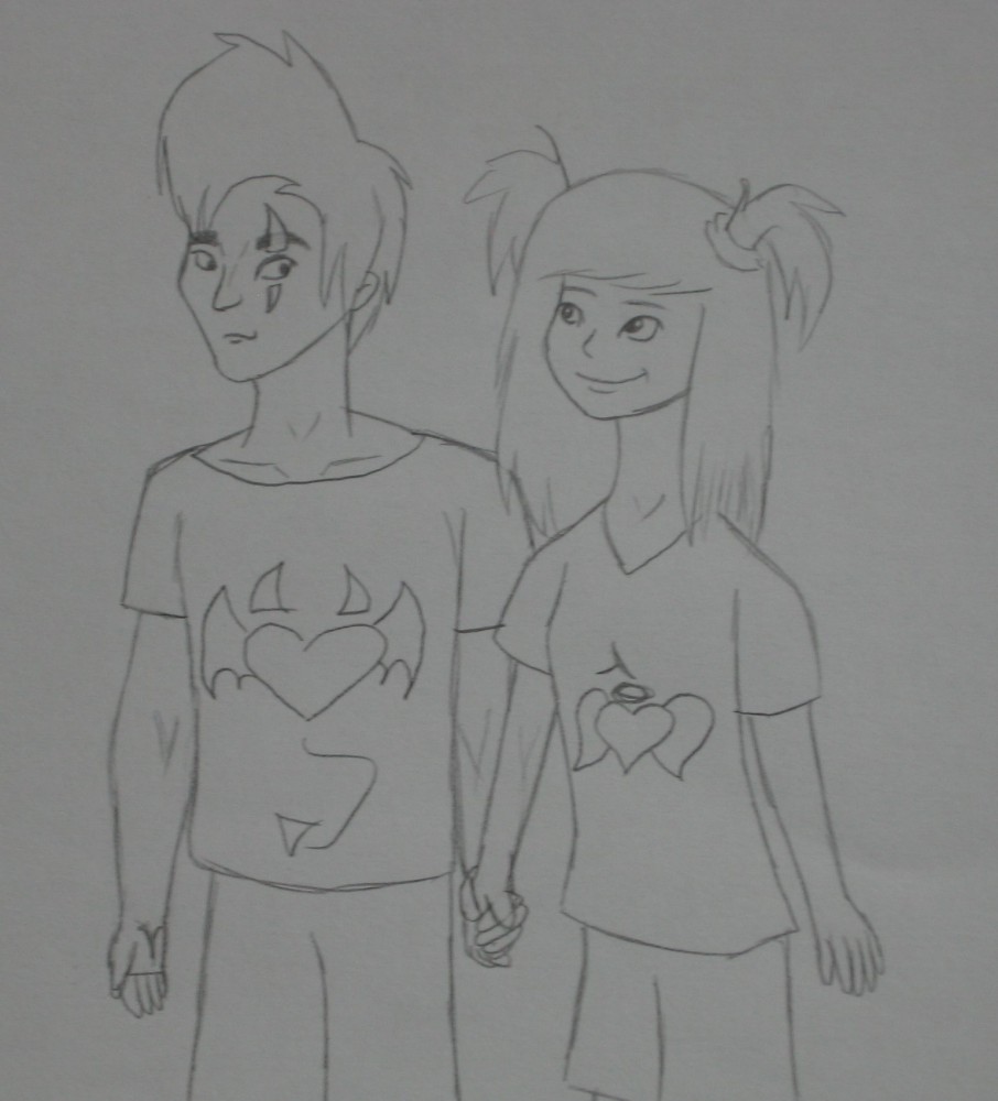 Kiara et Kovu humains