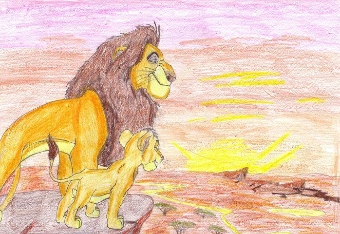 The sunset