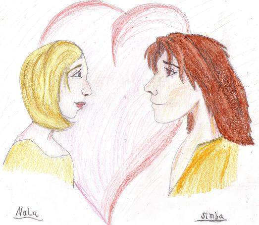 Simba and Nala are human!!!