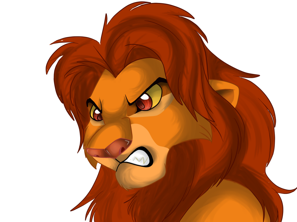 Simba drawing
