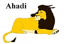 Ahadi couché.