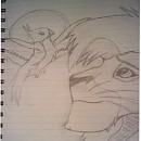 First ever adult Kovu drawing