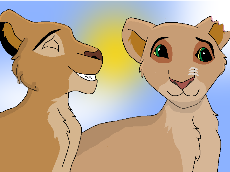 Two sister's (Trade with DakotaWereWolf)