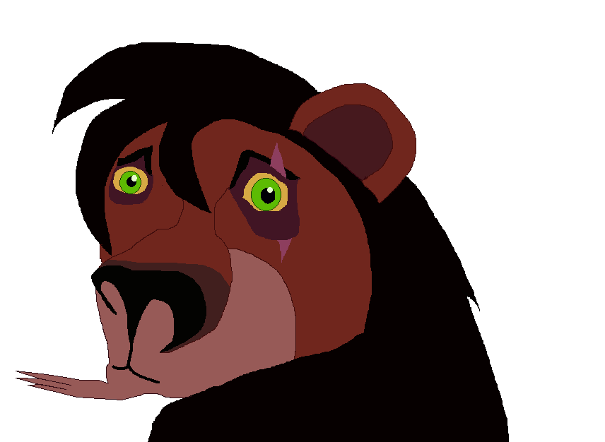 Scar's face