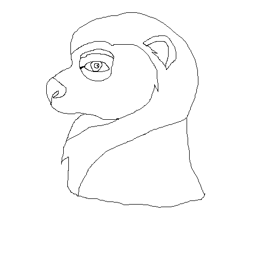 outlander male lineart