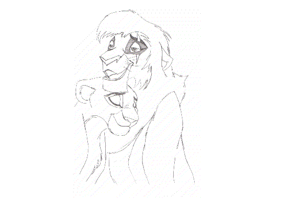 kovu and kiara animation