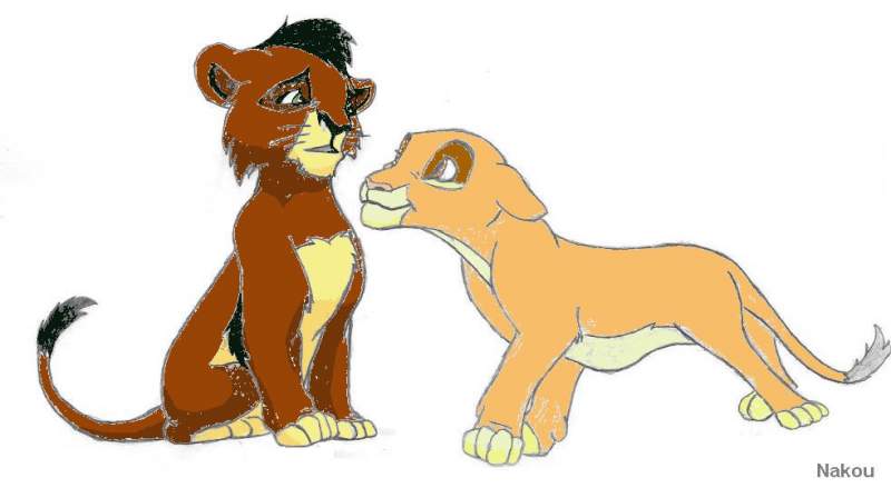 Kiara et Kovu