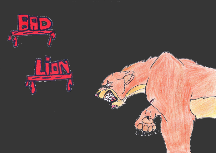 Bad lion (version n°2)