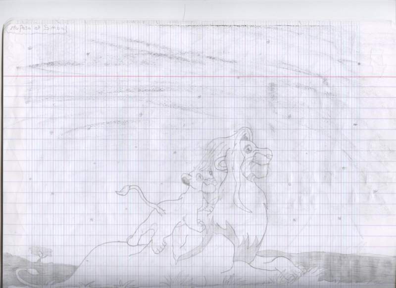 Mufasa et Simba