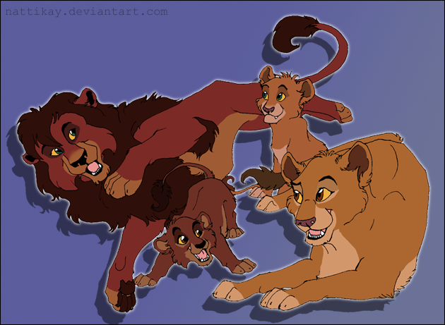 Lion Family