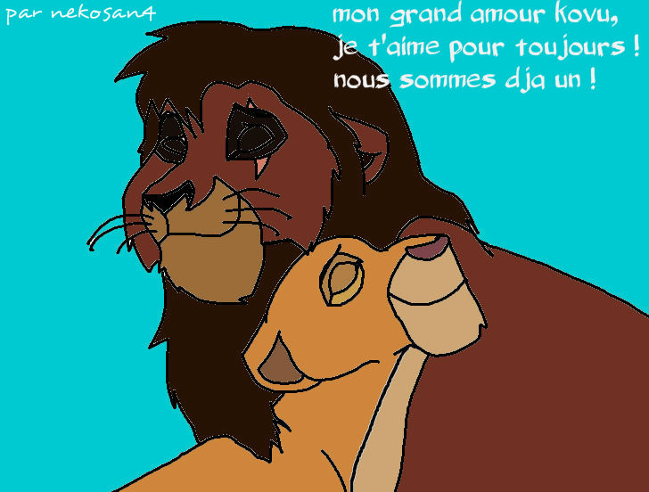 Kovu et kiara 