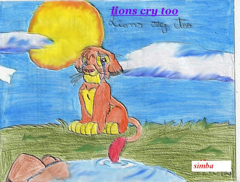 lions cry too