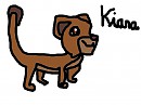 premier dessin kiara