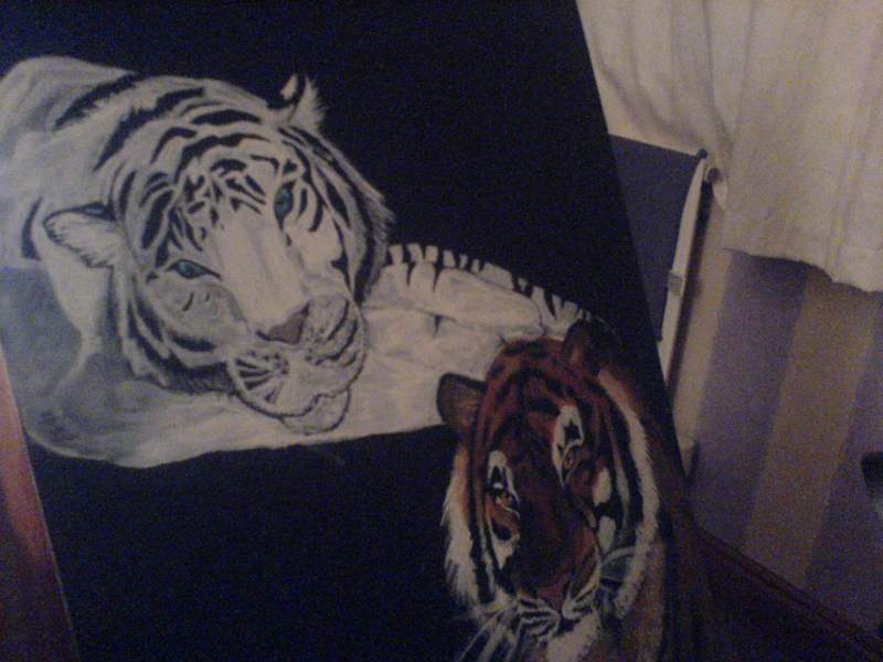 My Tiger Painting